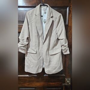 Brand new beige blazer